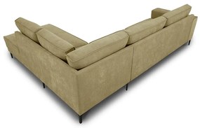 Divano angolare verde (con penisola a destra) Copenhagen – Scandic