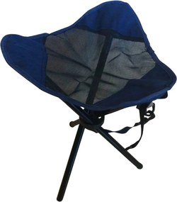 sgabello da spiaggia e campeggio pieghevole cm 31 x 31 x 43 h