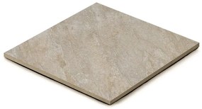 Lastra di cemento Barge Rectif in gres naturale beige L 60 x L 60 cm, spessore 30 mm, 22 pezzi