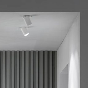 Ideal Lux - faretto LED da incasso per controsoffitto NOVA LED/12W/230V CRI 90 Ø 11 cm nero