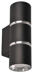 Applique BAMBOO 2xGU10/10W/230V nero