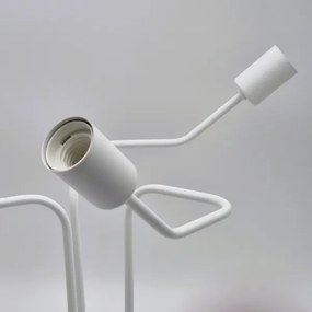 Lampadario a plafone MATYLDA 3xE27/60W/230V bianco