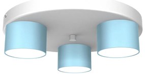 Plafoniera DIXIE 3xGX53/11W/230V blu