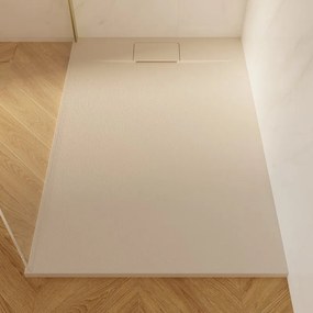 Piatto doccia SENSEA in composito minerale di resina gelificata Neo beige L 70 x L 120 x H 2.7 cm opaco