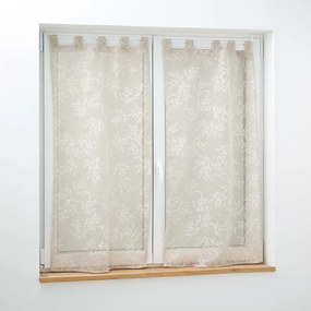 Set di 2 tende in voile marrone chiaro 60x90 cm Karla - douceur d'intérieur