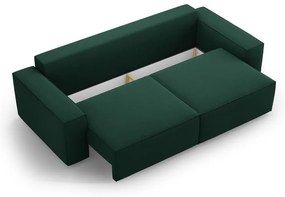 Divano letto verde 247 cm Jodie - Micadoni Home
