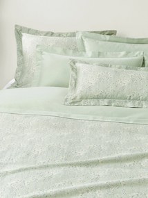 Copripiumino in raso di cotone con stampa floreale Leticia