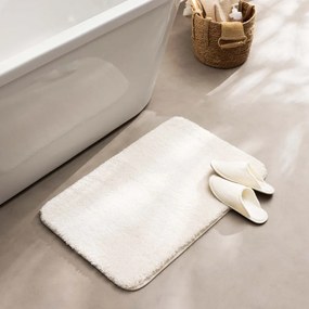 Tappetino per il bagno color crema 50x80 cm Mael – douceur d'intérieur