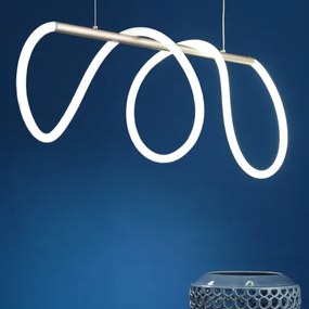 ONLI - Lampadario LED a sospensione con filo AMANDA LED/40W/230V 4500K cromo opaco