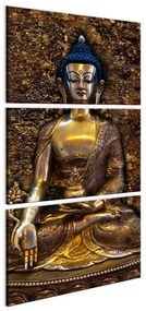 Quadro Treasure of Buddhism  Colore Oro, Dimensioni e Misure 30x60