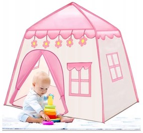 Casa rosa - tenda da gioco per bambini
