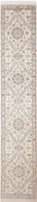 Nain Tappeto 420 x 80 Beige (Iran) Annodato A Mano
