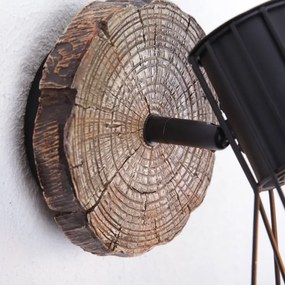 Globo 54017W-1 - Faretto da parete PRISKA 1xE27/60W/230V