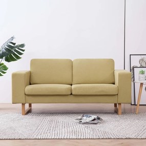 Divano A 2 Posti İn Tessuto Verde /