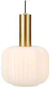 Markslöjd 108123 - Lampadario su filo SOBER 1xE14/40W/230V ottone