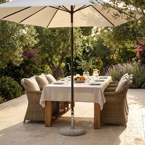 MARITUS - ombrellone da giardino palo centrale 2 x 3 m