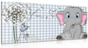 Stampa su tela – Piccolo elefante