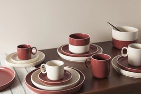 Kave Home - Tazza da caffè Roperta in porcellana beige