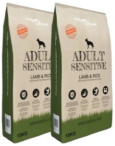 Cibo Secco Cani Premium Adult Sensitive Lamb &amp; Rice 2pz 30kg