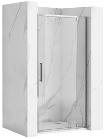 Porta doccia REA Rapid Swing Chrom 90
