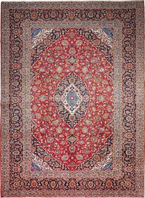 Kashan Tappeto persiano 250x340 Rosso (Iran) Annodato A Mano