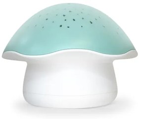 PABOBO - Proiettore con melodia STAR MUSHROOM 3xAA blu