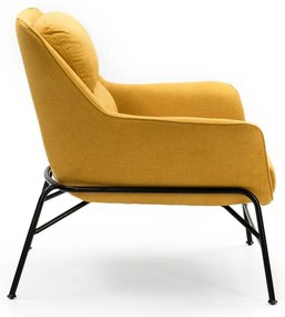 Poltrona gialla Sadira - Teulat