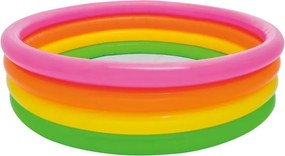 Intex - Piscina Gonfiabile Sunset 4 Anelli 168x46 cm