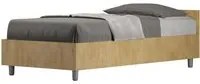 Letto Singolo 80x190 cm Nuamo - Contenitore,Quercia Natura