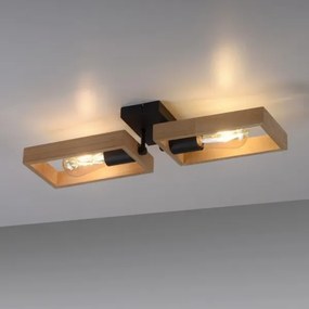 Leuchten Direkt 15657-18 - Lampadario a plafone FRANKY 2xE27/60W/230V