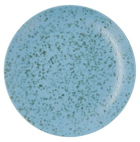 Piatto Piano Ariane Oxide Ceramica Azzurro (Ø 21 cm) (12 Unità)