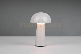 Lennon lampada led 2w 180lm, 3000k da appoggio da esterno ricaricab...