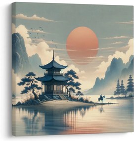 Quadro su tela – Silenzio della natura giapponese