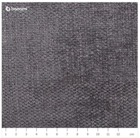 Divano angolare in grigio scuro allungabile (con composizione variabile) Monaco – Bobochic Paris