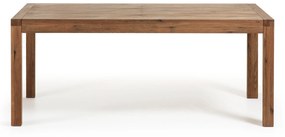 Kave Home - Tavolo allungabile Briva impiallacciato rovere invecchiato finitura 200 (280) x 100 cm