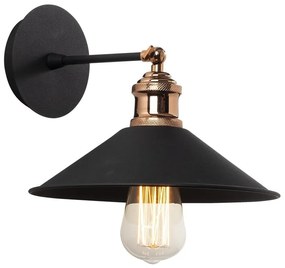 Lampada da parete nera Berceste – Opviq lights