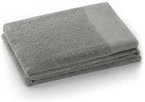 Asciugamano tipo terry grigio in cotone 50x100 cm Amari – Restilo