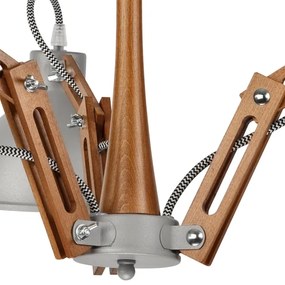 Plafoniera MARCELLO 3xE27/60W/230V da soffitto