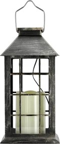 LED Lampada solare a sospensione LED/0,02W/1,2V 1xAA 2700K IP44 patina