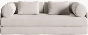 Divano letto 2 posti in velluto Dreamy, larg. 206 cm
