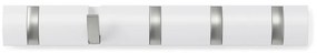 Appendiabiti da parete bianco in legno di pioppo Flip - Umbra