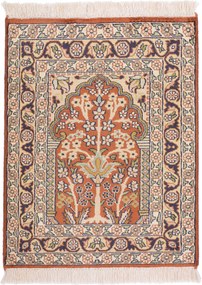 Cashmere Silk Tappeto orientale 50x60 (Indian) Annodato A Mano