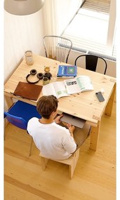 Tavolo da pranzo in pino massiccio 75x134 cm Tuck – Karup Design