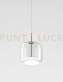 Jube sospensione led 13w 2000lm 3000k dimmerabile p cristallo bian...