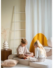 Poltrona per bambini color crema con rivestimento in velluto a coste Flip – Wigiwama