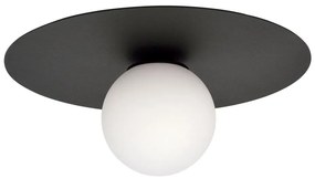 Plafoniera SOLAR 1xE14/10W/230V nero/bianco