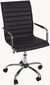 Sedia da scrivania in similpelle Sydney, regolabile in altezza