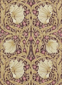 Morris & Co Carta da parati Pimpernel - Fig/ Sisal