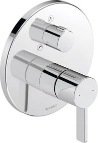 Miscelatore doccia Con Deviatore E Valvola Antiriflusso Senza Parte incasso Cromo D-Neo DE5210018010 Duravit