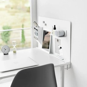 Organizer bianco in metallo per cancelleria Tower – YAMAZAKI